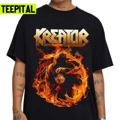 Fan At Kreator Retro Rock Band Unisex T-Shirt