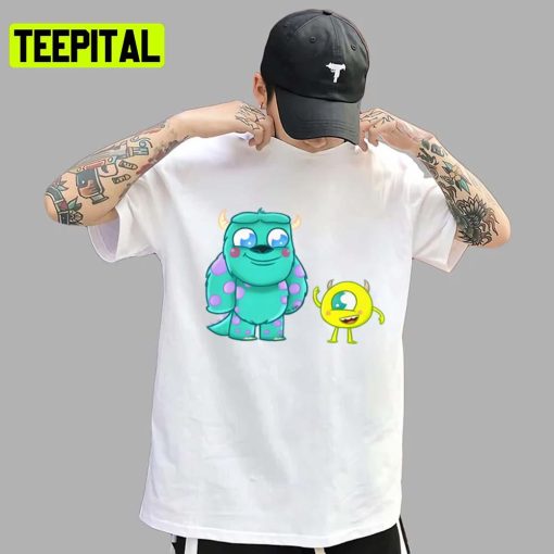 Fan Design Inc Monsters Inc Cartoon Pixar Unisex T-Shirt