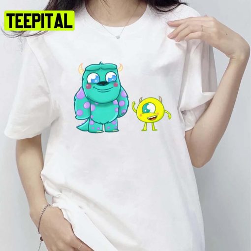 Fan Design Inc Monsters Inc Cartoon Pixar Unisex T-Shirt