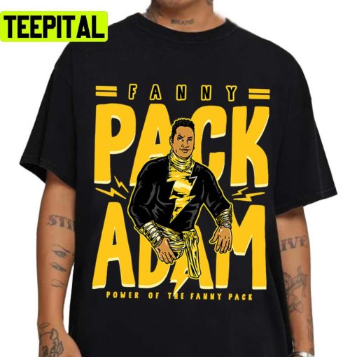 Fanny Pack Adam Black Adam Dc Movie The Rock Dwayne Johnson Unisex T-Shirt