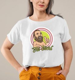 Fat Sticks Funny Graphic Unisex T-Shirt