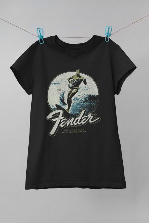 Fender Electric Guitars Stratocaster Telecaster Unisex T-Shirt