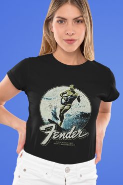 Fender Electric Guitars Stratocaster Telecaster Unisex T-Shirt