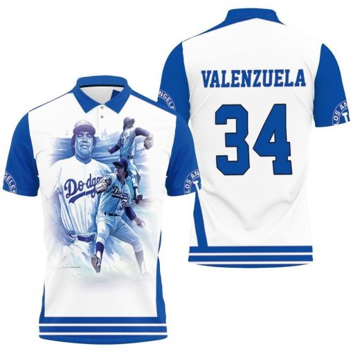 Fernando Valenzuela La Dodgers Polo Shirt All Over Print Shirt 3d T-shirt