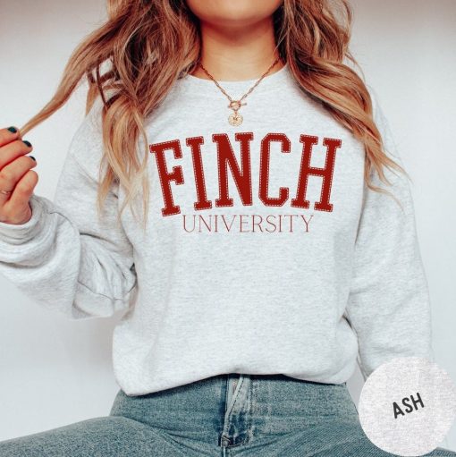 Finch University Classic Design Unisex Sweatshirt