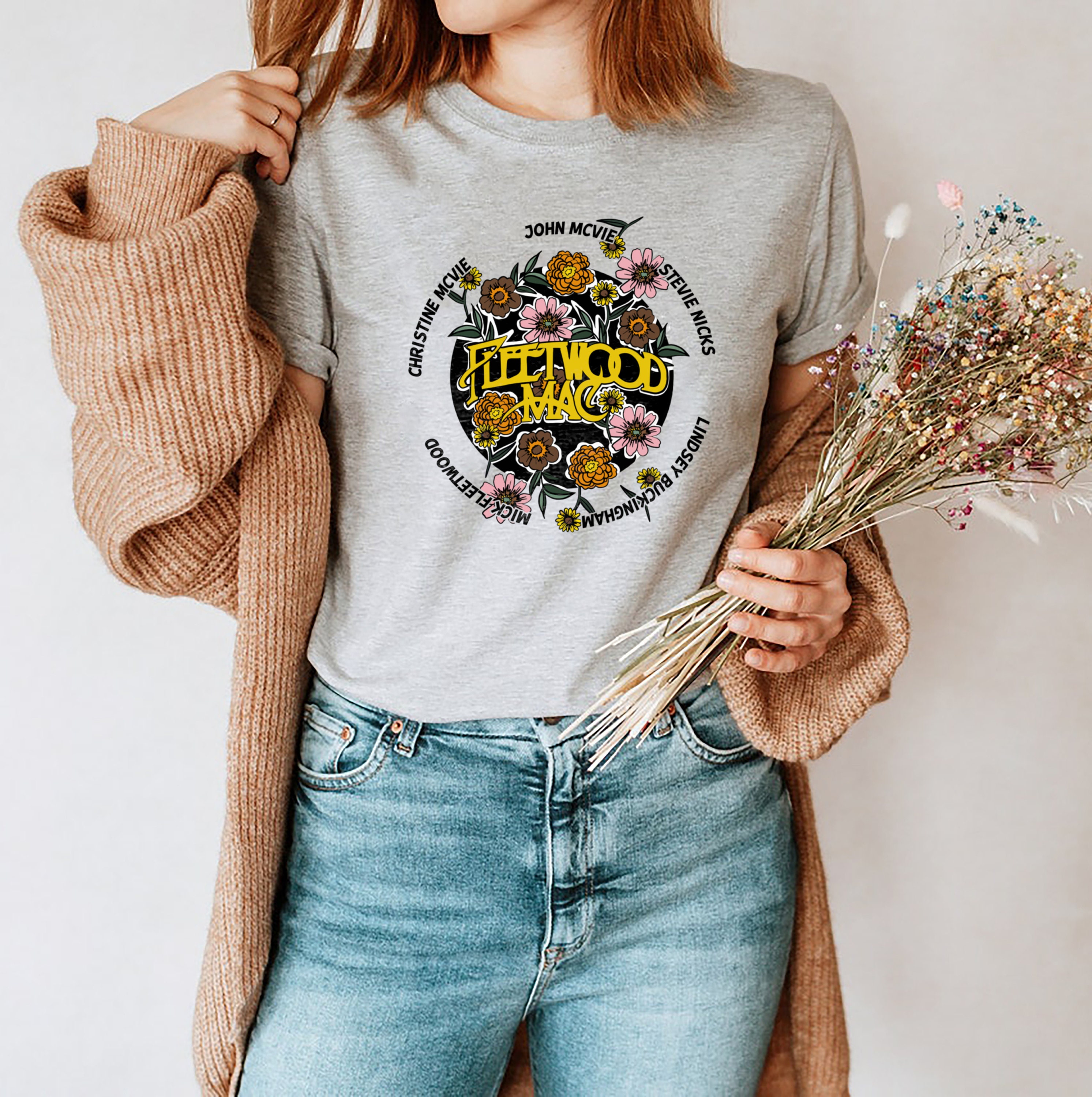 Fleetwood Mac Flower Unisex T-Shirt