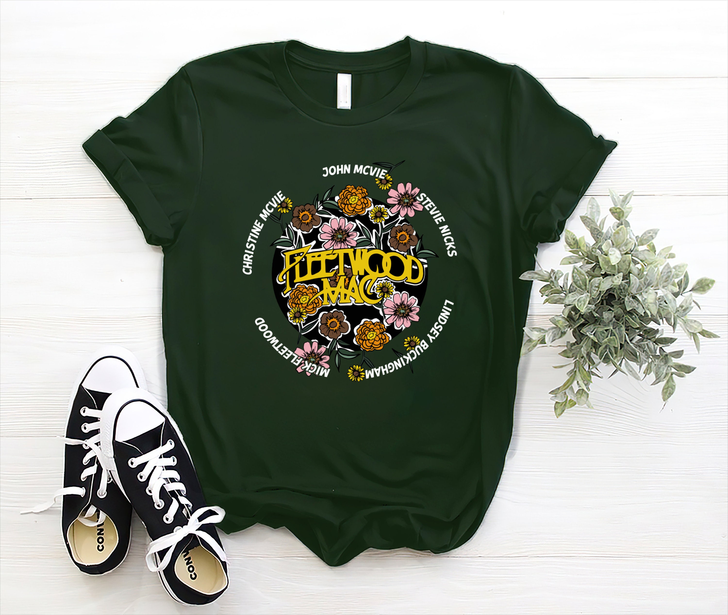 Fleetwood Mac Flower Unisex T-Shirt