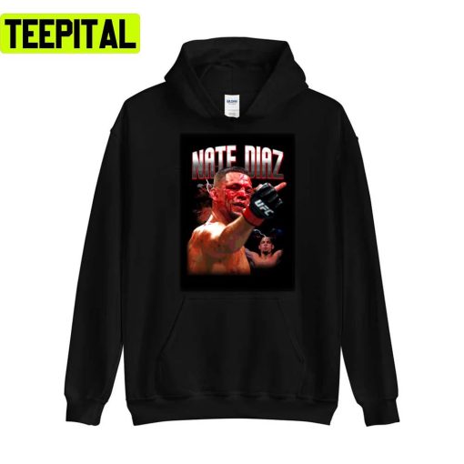 Flip Middle Finger Ufc Fighter Boxing Nate Diaz Unisex T-Shirt