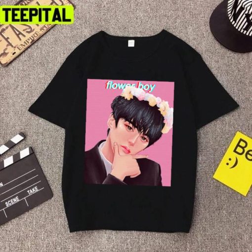 Flower Boy Minhyuk Premium Scoop Monsta X Unisex T-Shirt