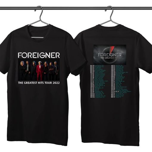 Foreigner The Greatest Hits Tour 2022 Foreigner Band Unisex T-Shirt