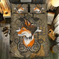 Fox Collection 94 3d Bedding Set