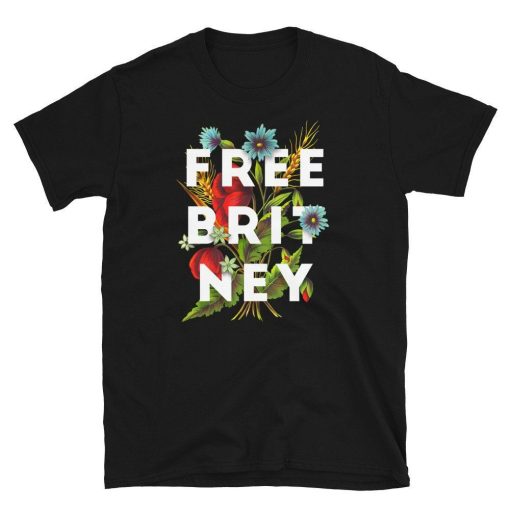 Free Britney Floral T-Shirt