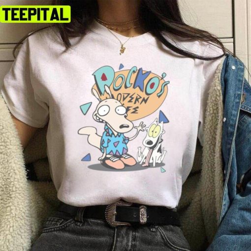 Friendd Goals Rocko’s Modern Life Unisex T-Shirt