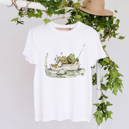 Frog And Toad Vintage Cottagecore Unisex T-Shirt