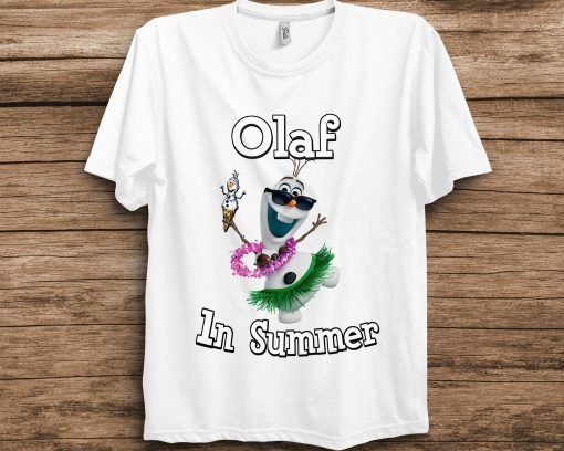 Frozen Olaf Summer Vacation 2022 Disney Unisex T-Shirt