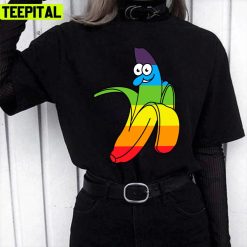 Fruity Banana Lbgt Pride Month Lgbtq+ Support Unisex T-Shirt