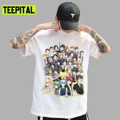 Full Characters In Assassination Classroom Unisex T-Shirt