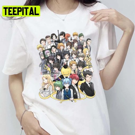 Full Characters In Assassination Classroom Unisex T-Shirt