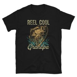 Fun Pun Reel Cool Grandpa Fisherman T-Shirt