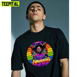 Funky Rainbow Sunset Funkadelic Band Unisex T-Shirt