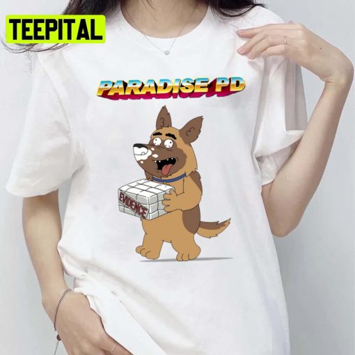 Funny Cartoon Art Paradise Pd Unisex T-Shirt