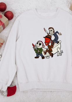 Funny Horror Movie Lock Shock And Barrel Nightmare Before Christmas Unisex Sweatshirt