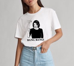 Funny Nancy Pelosi Bang Bang Gavel Congress House Speaker Unisex T-Shirt