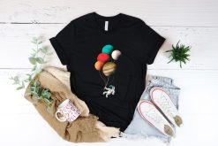 Funny Planets Spaceman Astronaut Family Unisex T-Shirt