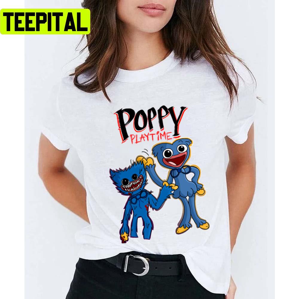 Poppy Playtime characters funny T-shirt, hoodie, sweater, longsleeve and  V-neck T-shirt