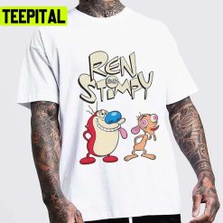 Funny Poster Ren And Stimpy 90s Cartoon Unisex T-Shirt