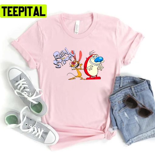 Funny Ren And Cat Stimpy Cartoon Ren And Stimpy 90s Cartoon Unisex T-Shirt