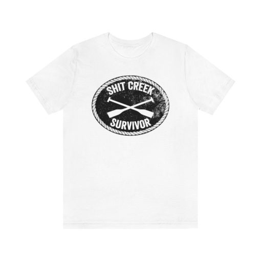 Funny Shit Creek Survivor Unisex T-Shirt