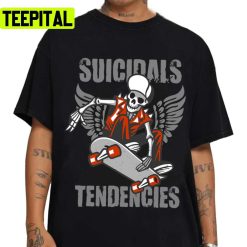 Funny Skateboarding Suicidal Tendencies Rock Band Unisex T-Shirt