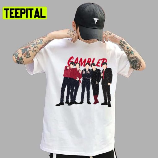 Gambler Vector Art Monsta X Unisex T-Shirt