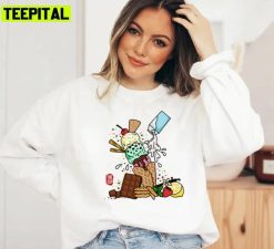 Gelato Ice Cream Design Unisex Sweatshirt