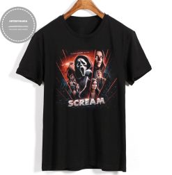 Ghost Face 2022 Scream Movies Unisex T-Shirt