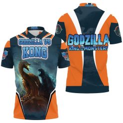 Godzilla Vs Ghidorah This Is My World Godzilla Vs Kong Polo Shirt All Over Print Shirt 3d T-shirt