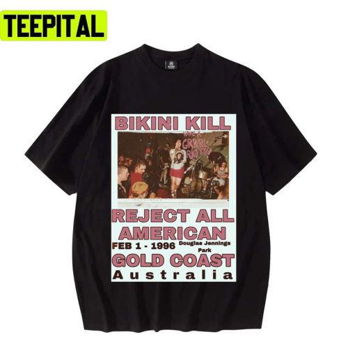 Gold Coast Australia Bikini Kill Unisex T-Shirt