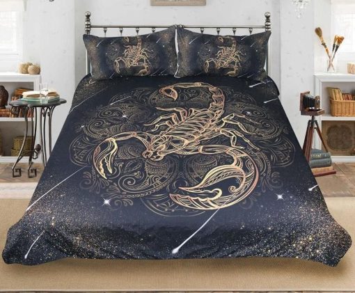 Gold Scorpion Bedding Set