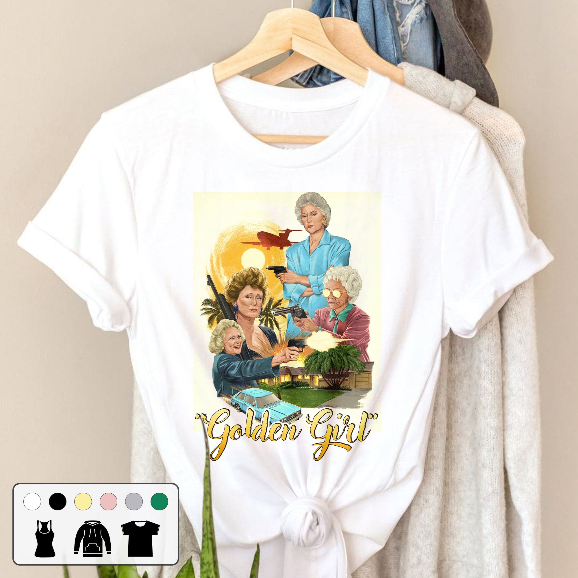 Golden Girls Vintage Retro Unisex T-Shirt