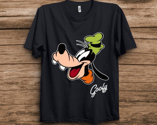 Goofy Portrait Funny Face Disney Unisex T-Shirt