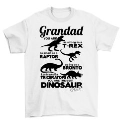 Grandad You Are The Best Dinosaur Father’s Day Unisex Shirt