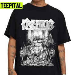 Graphic Art Kreator Retro Rock Band Unisex T-Shirt