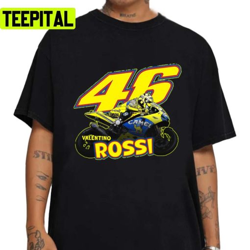 Graphic Valentino Rossi The Doctor Motorbike Racing Unisex T-Shirt