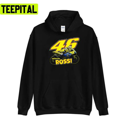 Graphic Valentino Rossi The Doctor Motorbike Racing Unisex T-Shirt