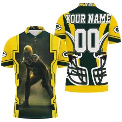 Green Bay Packers A. J. Hawk 50 For Fans Personalized Polo Shirt All Over Print Shirt 3d T-shirt