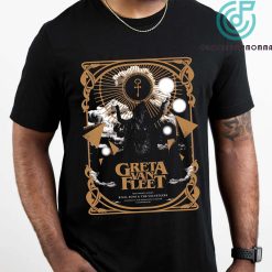 Greta Van Fleet 2012-2022 Thank You For The Memories Tour 2022 Dreams In Gold Unisex T-Shirt