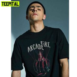 Hand Graphic Arcade Fire Band Unisex T-Shirt