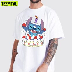 Happy Birthday Stitch Unisex T-Shirt