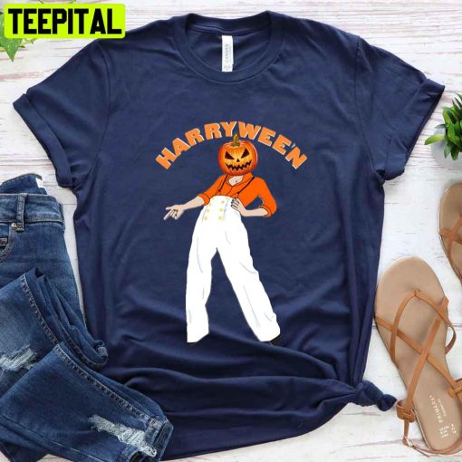 Harryween Harry Styles One Direction Band Unisex T-Shirt
